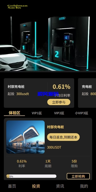 图片[2]-新版UI产品投资众筹返利系统/理财投资/前端uniapp-顺风源码网-精品源码网站